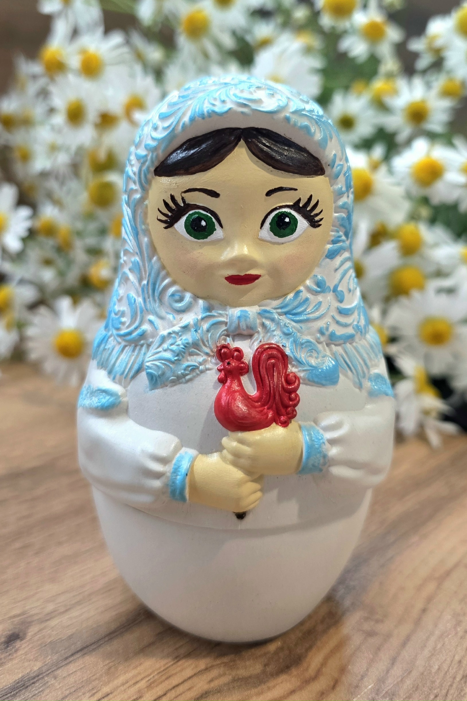 Матрешка с петушком 🐓